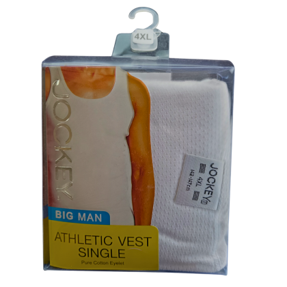 1PC Jockey Eyeled Vest