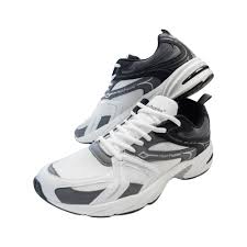 Hush Puppies - White Black Sneakers